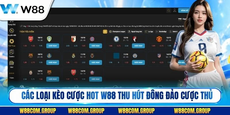 Bật mí các loại kèo cược hot đỉnh cao thu hút đông đảo cược thủ