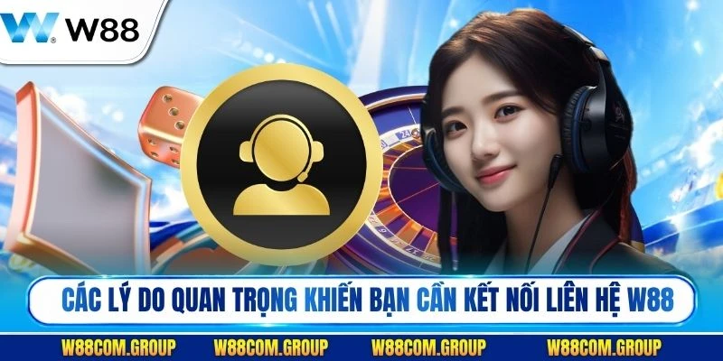 Top các lý do quan trọng khiến bạn cần kết nối liên hệ W88 tư vấn gấp