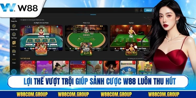 Top những lợi thế vượt trội giúp sảnh cược luôn thu hút bet thủ